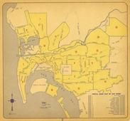 San Diego Postal Zone Map